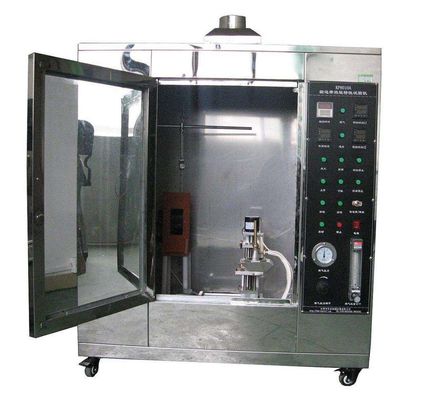 ISO340:2004 कंवेयर बेल्ट वर्टिकल बर्न टेस्ट मशीन टेक्सटाइल कोर कंवेयर बेल्ट के लिए