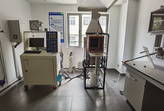 ASTM E906 FAA एयरक्राफ्ट सामग्री के लिए दहन कक्ष