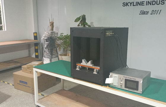 En71-1 Iso8124-1 Astm F963 गतिज ऊर्जा परीक्षक सेंसर दूरी चुनें 100-400 मिमी